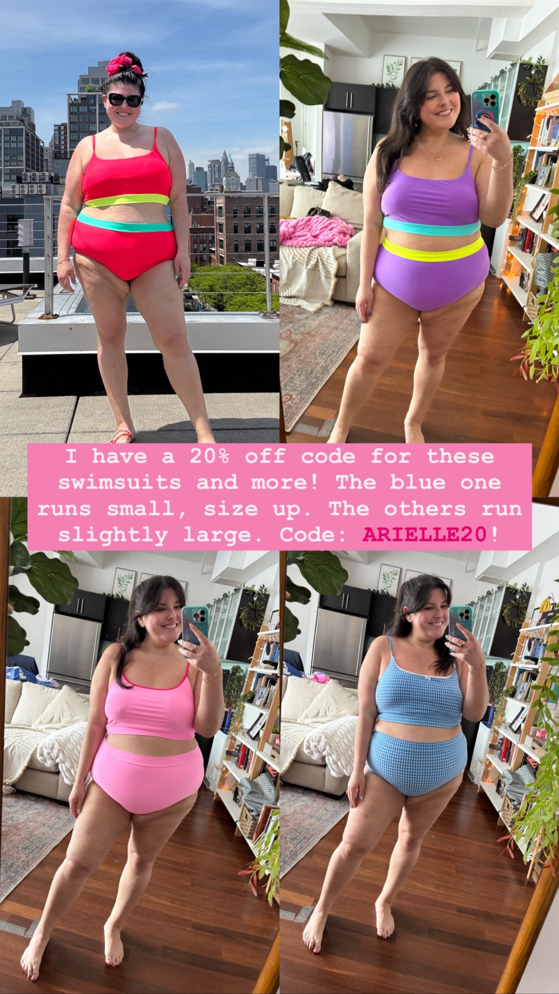 Get 20% off with code Arielle20!

#LTKSaleAlert #LTKPlusSize #LTKSwim