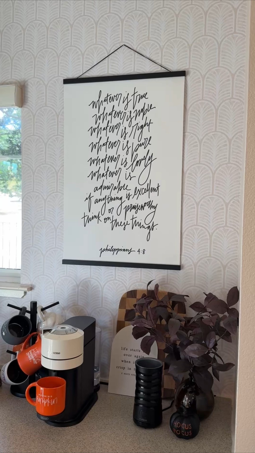 Coffee bar refresh ☕✨

#LTKSeasonal #LTKHome #LTKHalloween