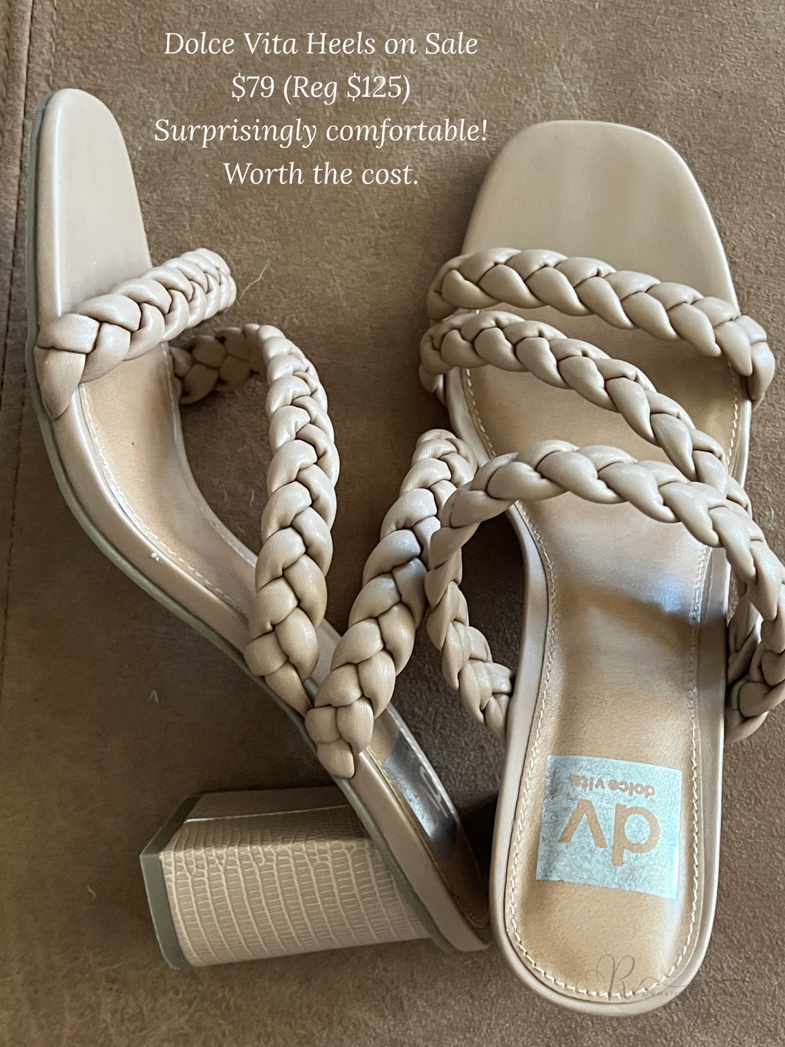 These are the perfect neutral heel to wear with any dress, outfit or romper for a night out or wedding. The perfect height and comfortable enough to wear for hours. @dolcevita 

Tip: order 1/2 size up. 

#LTKsalealert #LTKFind #LTKshoecrush