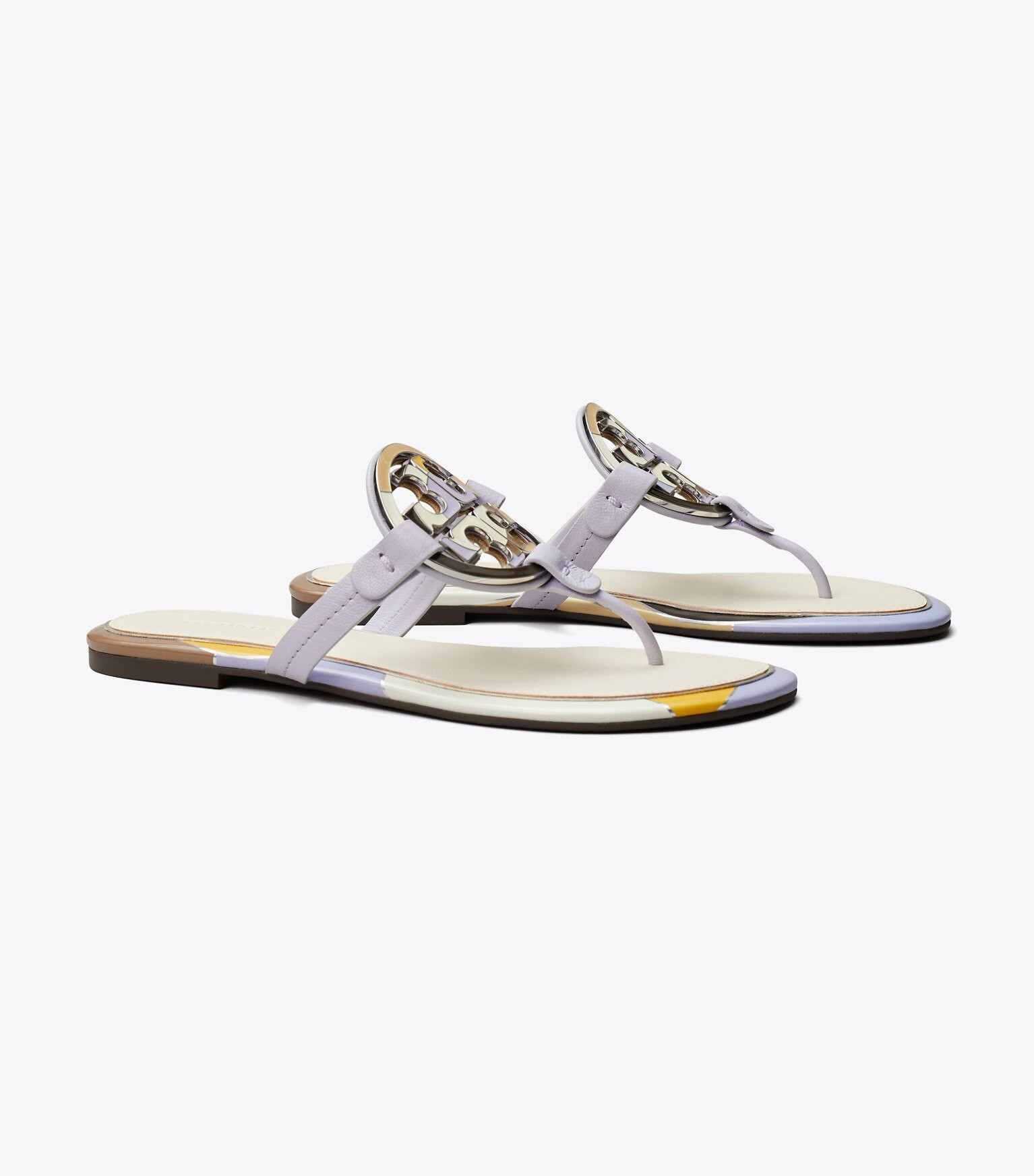 MILLER ENAMEL LOGO SANDAL | Tory Burch (US)