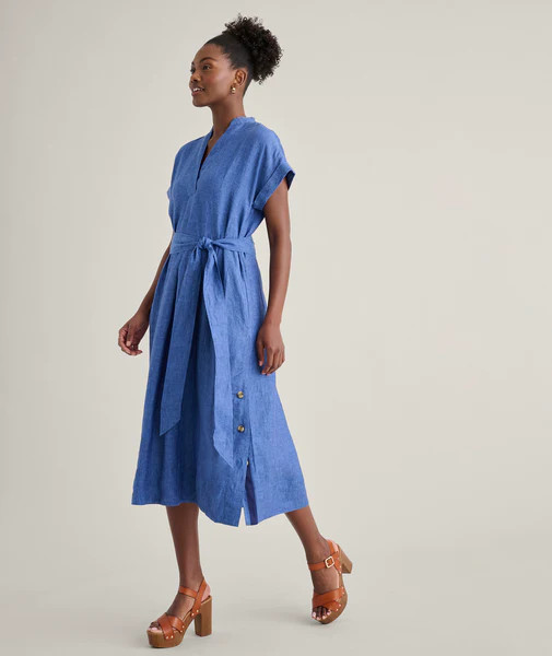 Linen Francesca Dress | UNTUCKit (US)