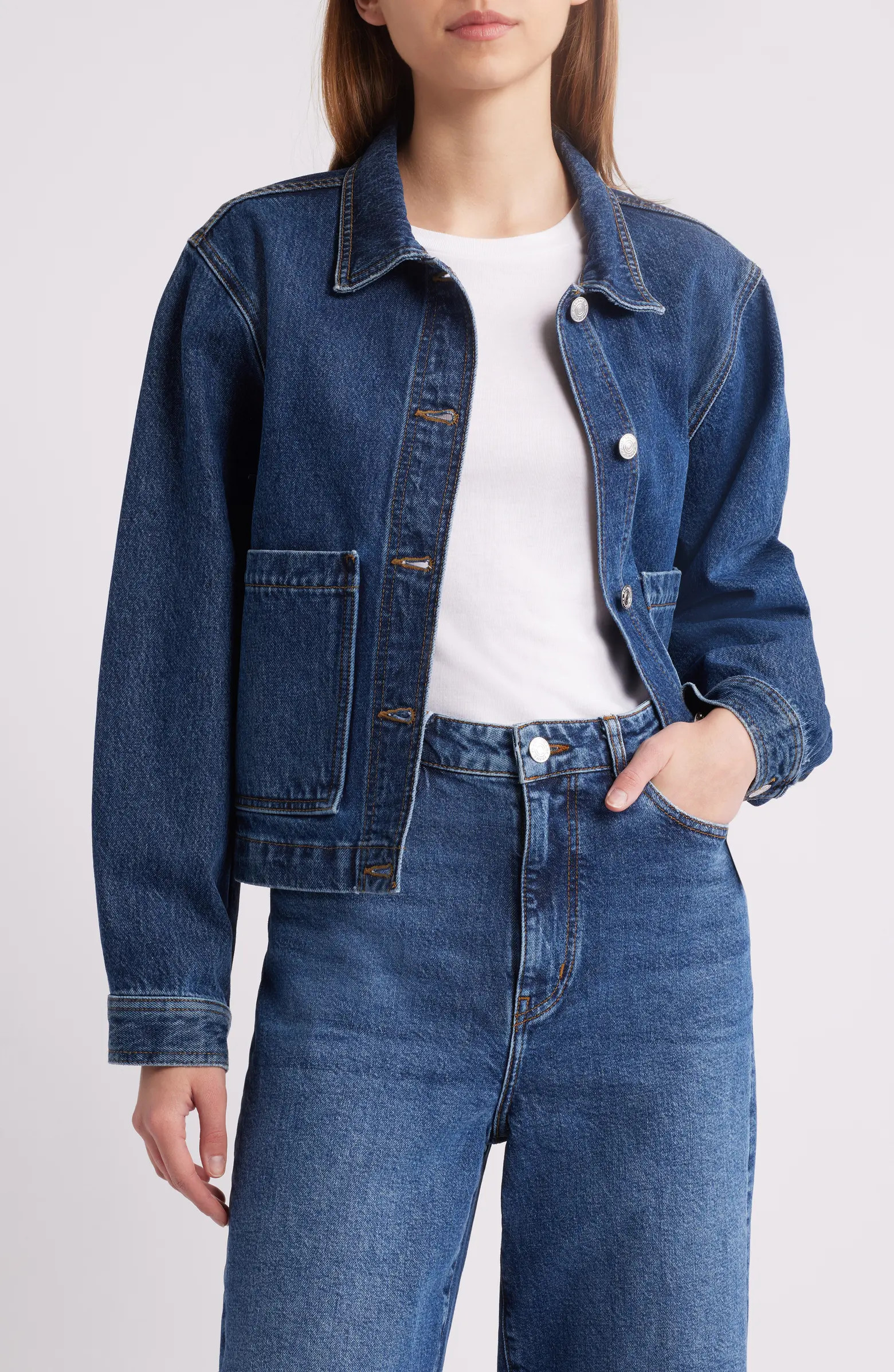 The Patch Pocket Denim Jacket | Nordstrom