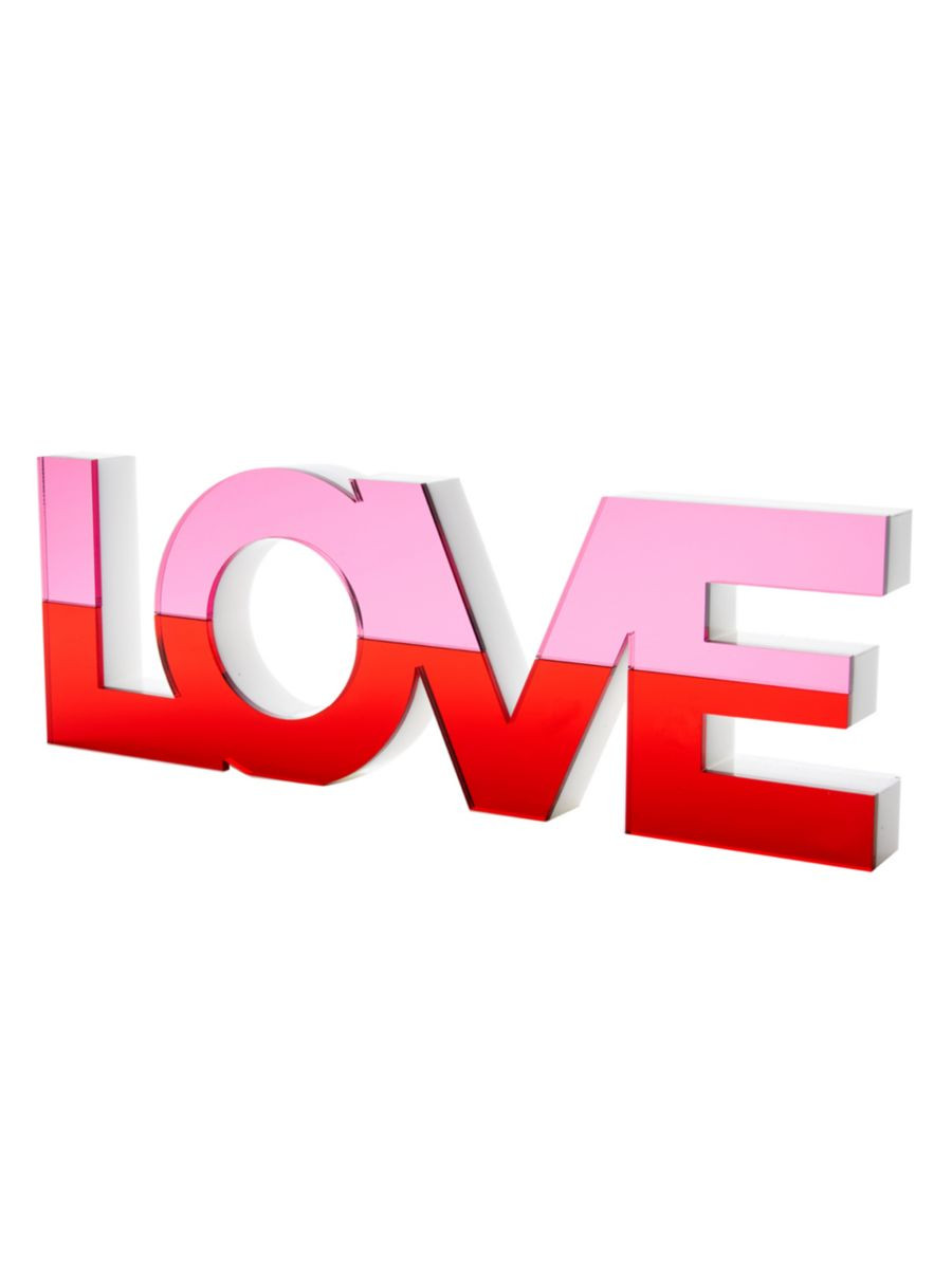 Stand Alone Love Mirrored Decor | Saks Fifth Avenue