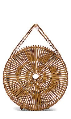 Cult Gaia Zaha Bag in Natural from Revolve.com | Revolve Clothing (Global)