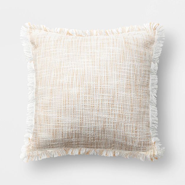 Outdoor Throw Pillow Natural - Threshold™ | Target