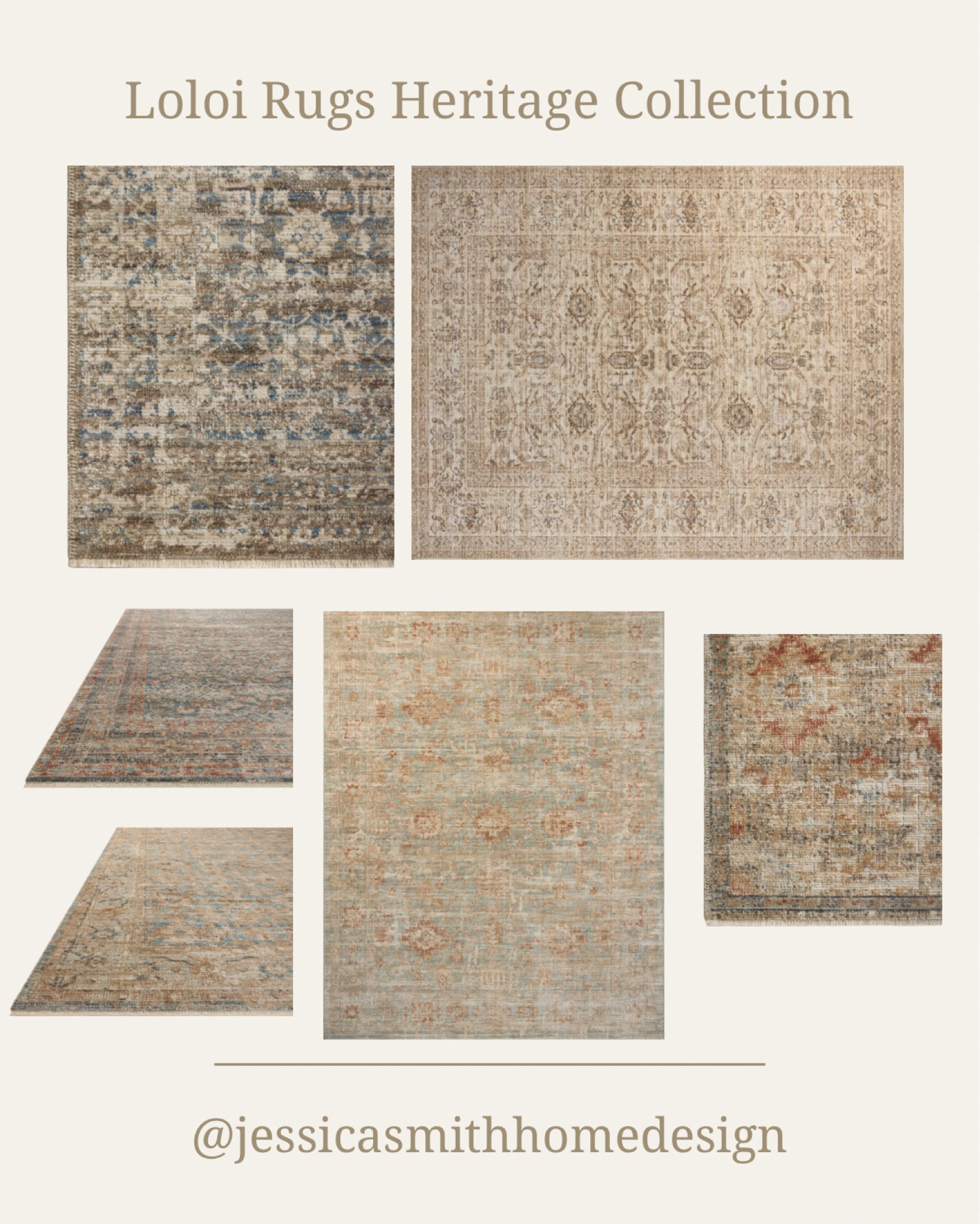 More from the Loloi Heritage collection - just stunning! 

#LTKSeasonal #LTKhome