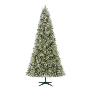 Home Accents Holiday 9 ft Sparkling Amelia Pine Christmas Tree TG90M3ACDL16 - The Home Depot | The Home Depot
