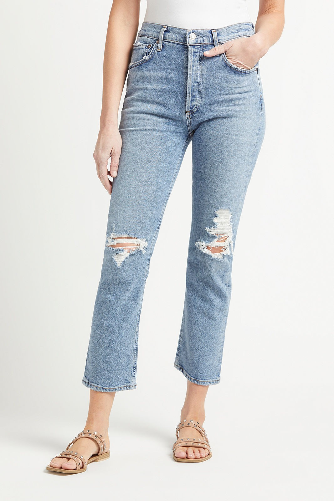 Riley High Rise Straight | Evereve