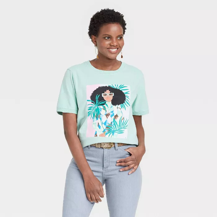 Women's Bijou Karman Short Sleeve Graphic T-Shirt | Target
