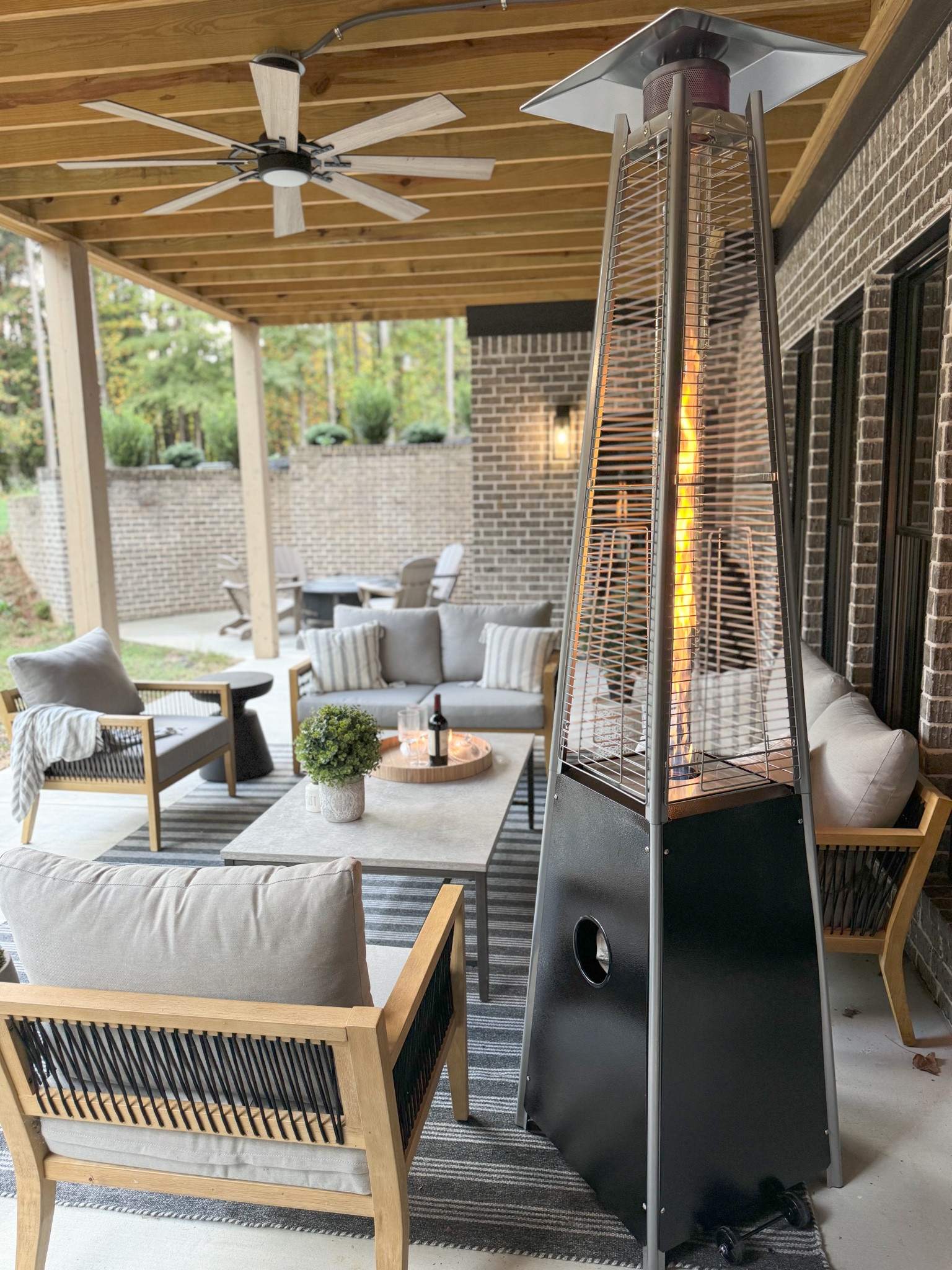 Patio season isn’t over…it’s just getting started!

Don’t let colder weather force you inside.  Stay outside a little longer with this propane patio heater from @yitahome 

This heater offers 360° direction heating, offering a warm and welcoming feel for everyone gathered round.  It stands tall at 87 inches, available in two colors, and comes with a cover to use when not in use. 



#amazonfinds #outdoorliving #patioheater #patio #yitahome #ad #homedecor #modernfarmhouse #ltkhome #keepwarm

#LTKHome

#LTKHome