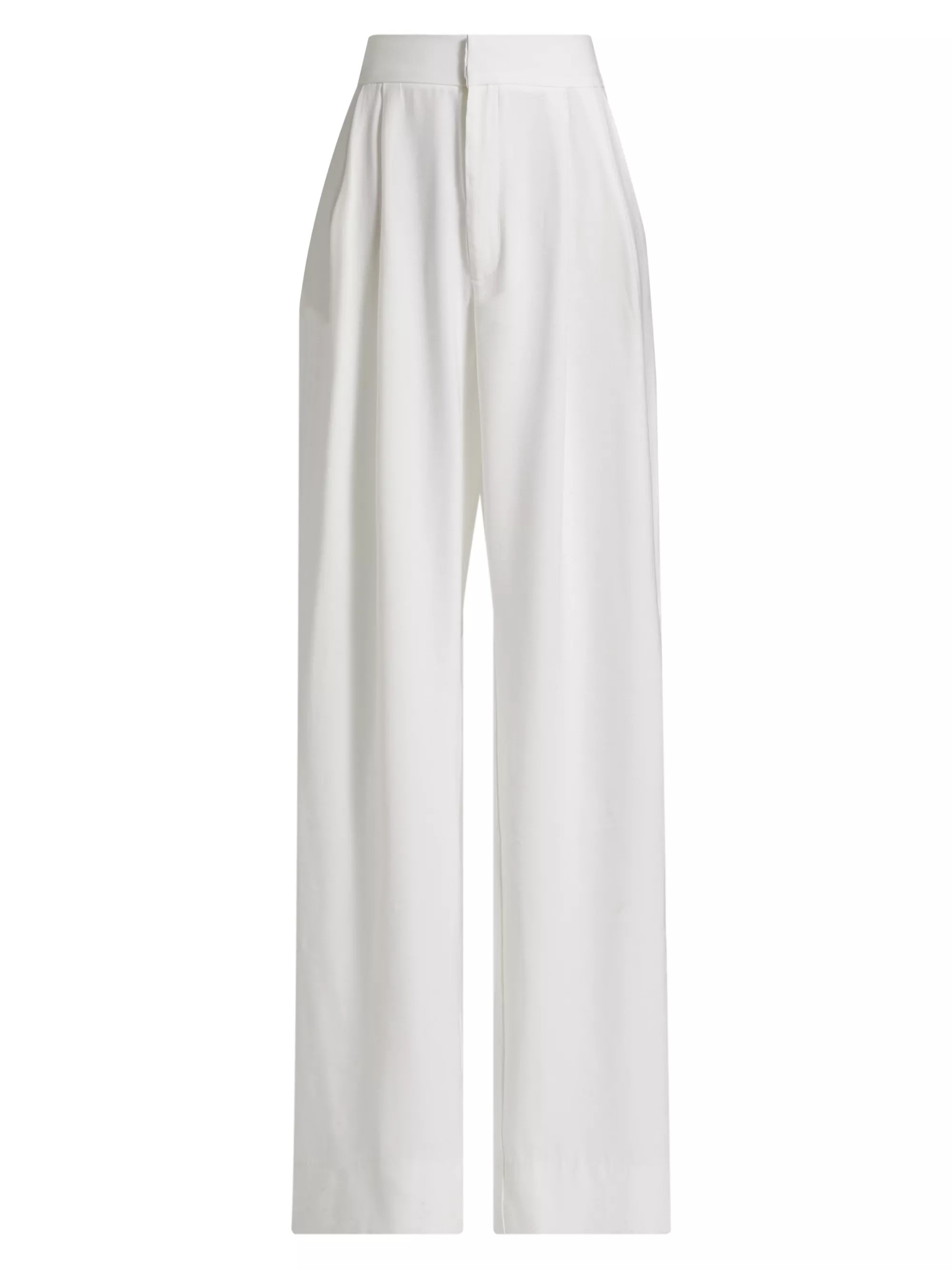 Fallon High-Rise Wide-Leg Pants | Saks Fifth Avenue