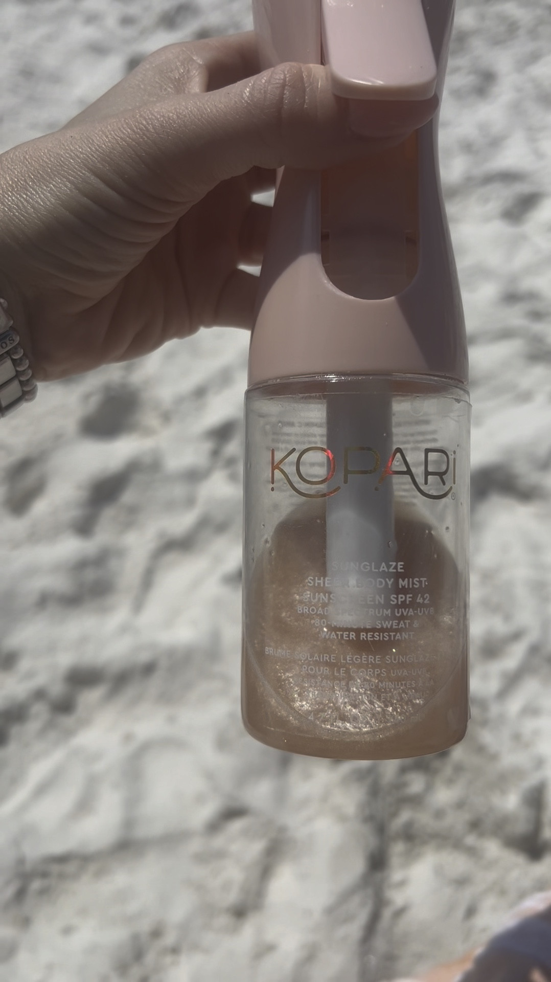 Best spf sunscreen ❤️ 
Glowing skin, hydrating, shimmer, beach style, 42 spf, pool necessities 

#LTKFindsUnder50