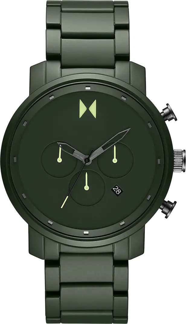 MVMT Chronograph Ceramic Bracelet Watch, 45mm | Nordstrom | Nordstrom