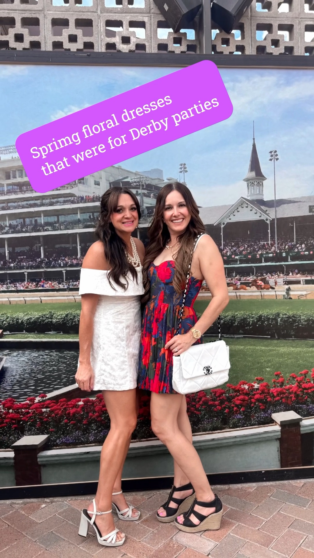 Derby party outfit, but make it comfortable 🐎 I love a look that feels dressed up without making me regret every life choice by the end of the day. This one gives spring, floral, cute, and still easy enough to wear all day. Basically my favorite kind of outfit formula.

I’m 5’6”, 135 lbs, this dress is size M

#LTKMothersDay #LTKootd #LTKSeasonal
