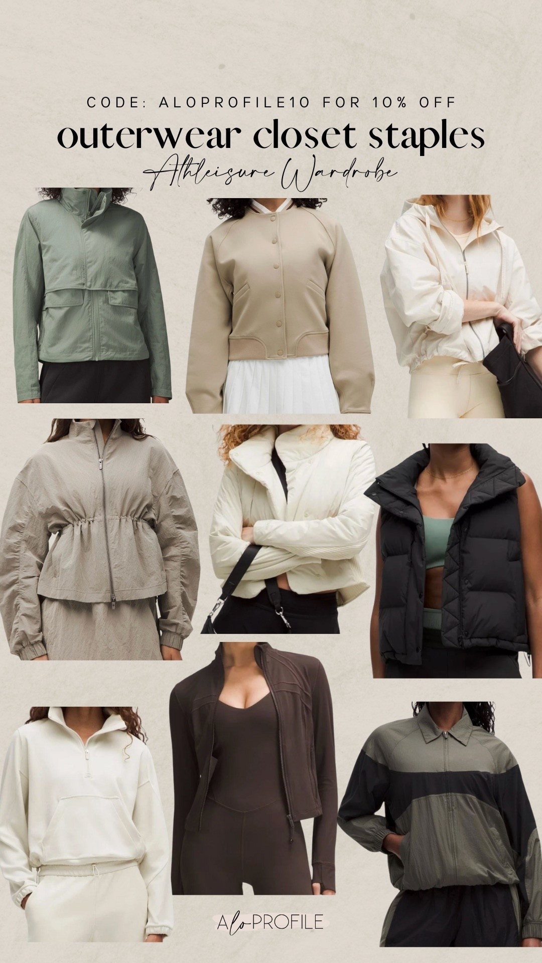 More outerwear finds that I love ✨
use my code: ALOPROFILE10 for 10% off 



#LTKActive #LTKfitnessgoals #LTKootd