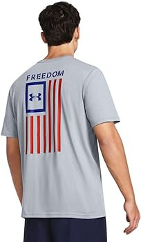Under Armour Men's New Freedom Flag T-Shirt | Amazon (US)
