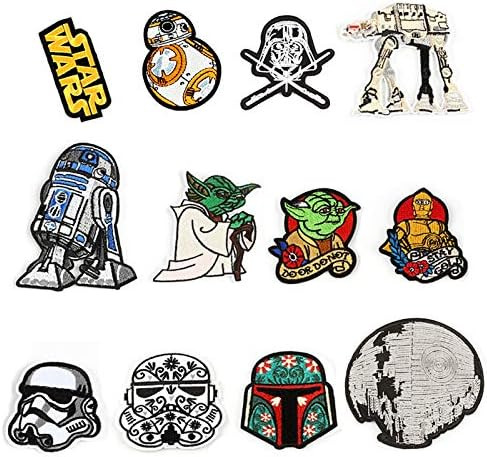12 Pack Star Wars Patch Set | Amazon (US)