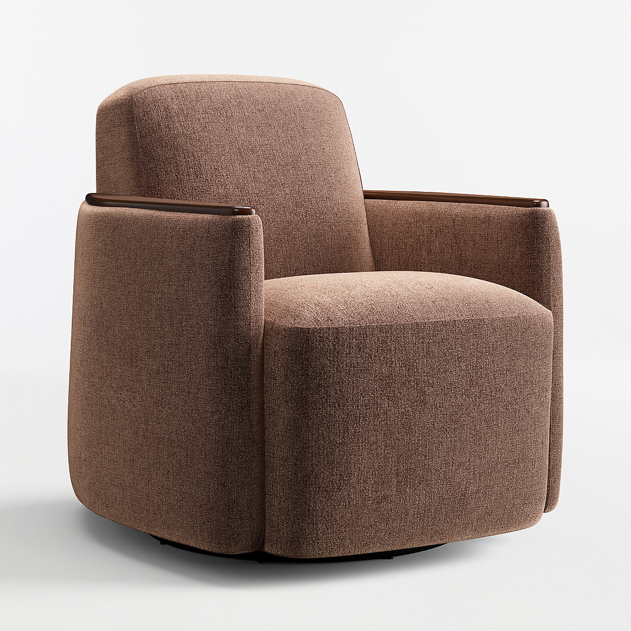 Dunbar Swivel Accent Chair | Crate & Barrel | Crate & Barrel