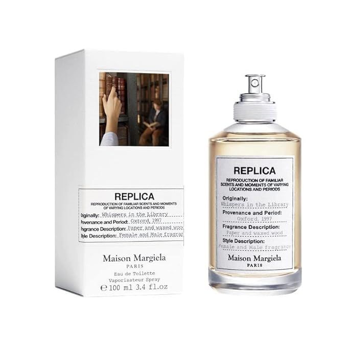 Maison Margiela Replica Whispers in the Library Eau de Toilette 100ml / 3.4 oz,MMMNCU025 | Amazon (US)