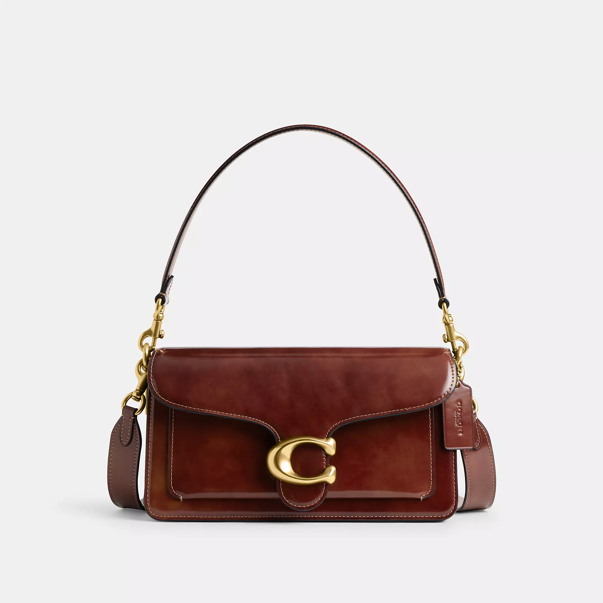 COACH Tabby Shoulder Bag 26 - brown | Coach Outlet CA