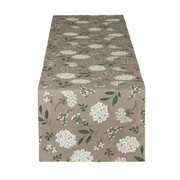 50+ bought since yesterday Mainstays Farmhouse Table Runner Summer Floral Brown Fabric, 14" x 72"... | Walmart (US)