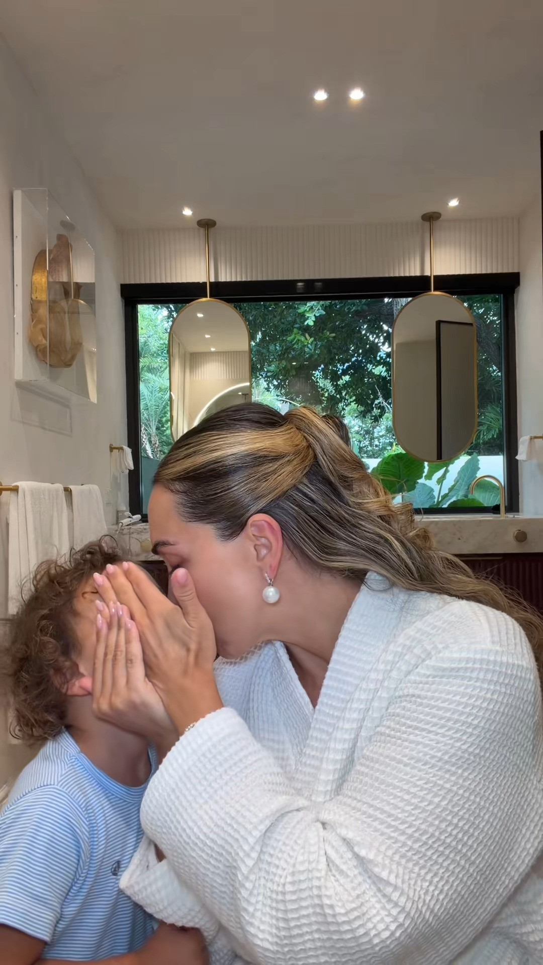 Doing my makeup for my daughters first birthday party. Using: @yurslf PDRN Ampule / @chantecaille Blanc Peony Eye Cream / @Bobbi Brown Face Base / @Wonderskin
Wonder Blading All-Day Lip Stain in Hush / @Armani beauty Skin Tint / @Patrick Ta Beauty Liquid Transition Brightening Blush in Shy at First / @Charlotte Tilbury Flawless Finish Setting Powder + Exagger-Eyes Waterproof Eyeshadow Stick in Astral Topaz / @m.ph by Mary Phillips Underpainting Face Highlight & Contour Palette / @SHISEIDO
Eyelash Curler / @NARS Cosmetics
Concealer / @HungVanngo Tansculpt Cream Bronzing Contour Balm / @Anastasia Beverly Hills Brow Wiz / @Makeup By Mario Ethereal Eyes™ Eyeshadow Palette / @YSL Beauty Lash Latex Mascara / @Benefit Cosmetics 24 Hour Brow Setter / @Hourglass Cosmetics Concealer / @Diorbeauty Rosy Glow Powder Blush / @MakeUpForEverUSA
Aqua Resist Color Pencil Waterproof Eyeliner in Boundless Bisque / @Saie
Lip Liner 101: Creamy & Nourishing Lip Pencil in Dustry Pink / @M·A·C Cosmetics Lipstick in Yash + Lipglass Air Lipgloss in Frozen 

 #LTKdayinmylife #LTKgrwm #LTKBeauty