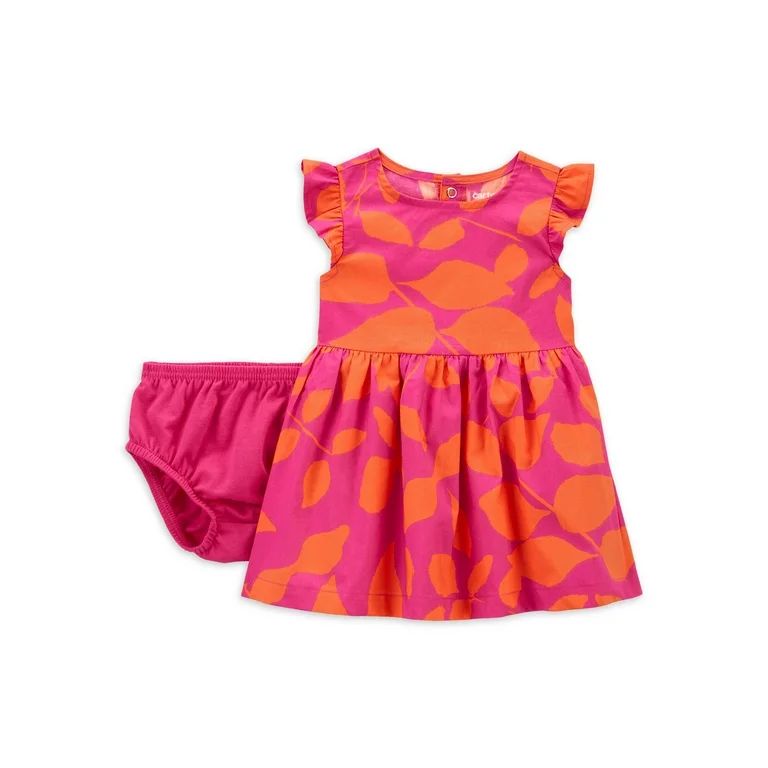 Carter's Child of Mine Baby Girl Dress, 2-Piece, Sizes 0/3-24 Months | Walmart (US)