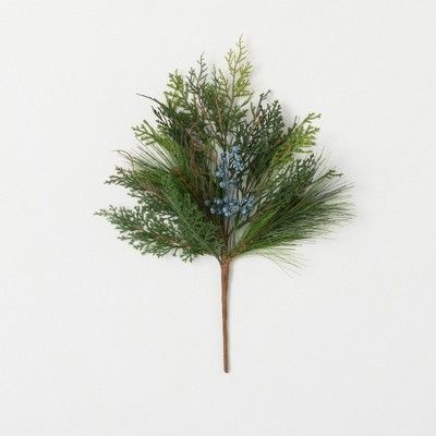 Artificial Juniper Stem Green 17"H | Target