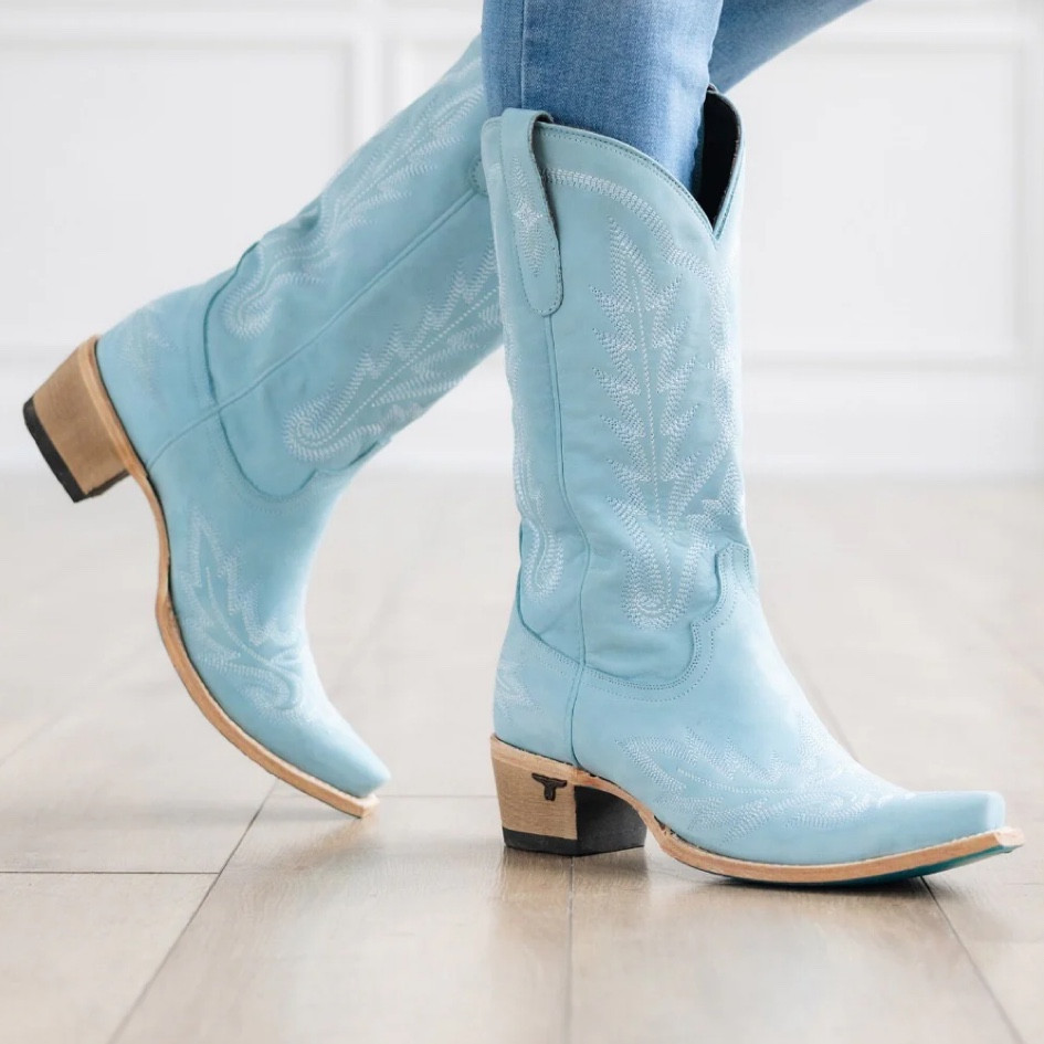 Lane Lexington blue boots 👢 if you missed out on the slate blue Tecovas these would be a great option especially heading in to spring and summer!

#LTKSeasonal #LTKStyleTip #LTKShoeCrush
