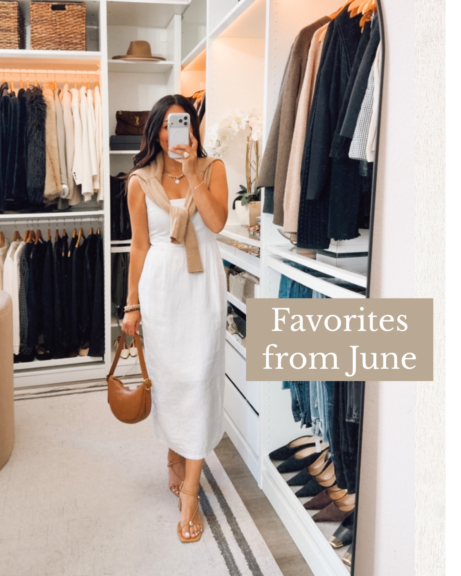 June Re-Cap⭐️
Wearing an xs in the white pop-over dress and white poplin skirt. Everything else is TTS wearing a small
The Aritzia linen pants- size down to have them sit high, stay TTS to have them at a medium rise.

#LTKootd #LTKOver40