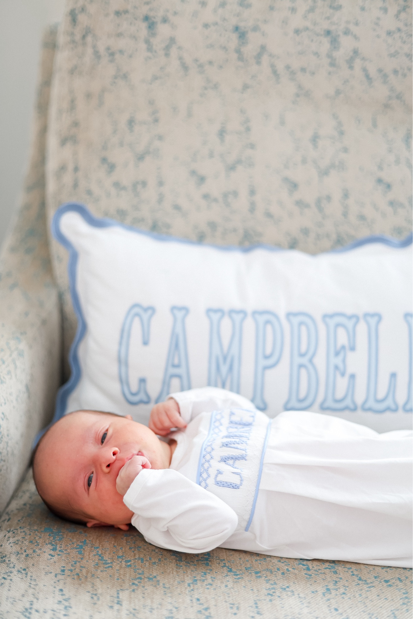 Had to personalize this cute pillow + a newborn outfit! 

Newborn photos 
Custom baby outfit 
Personalized baby outfit 
Baby boy 
Name outfit 
Monogrammed name baby gown 
Personalized pillow 
Nursery ideas 
Newborn photo shoot 

#LTKbump #LTKbaby #LTKhome