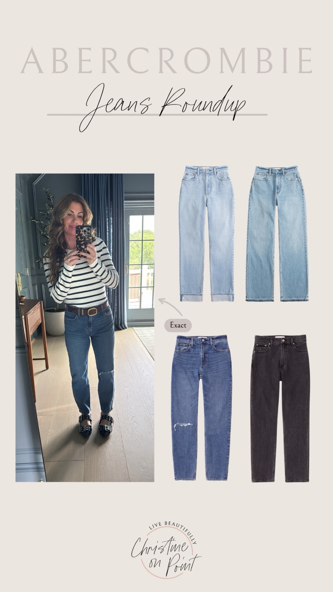 20% off everything at Abercrombie! Make sure to grab these jeans while they’re still in stock! Use code: AFLTK 

#LTKSaleAlert #LTKStyleTip #LTKFallSale