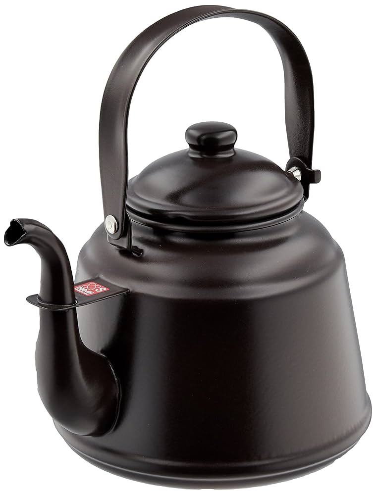 Hearth Designs RTK-04 Kettle, Matte Brown, 0.6 gal (2.3 L), Enameled Kettle | Amazon (US)