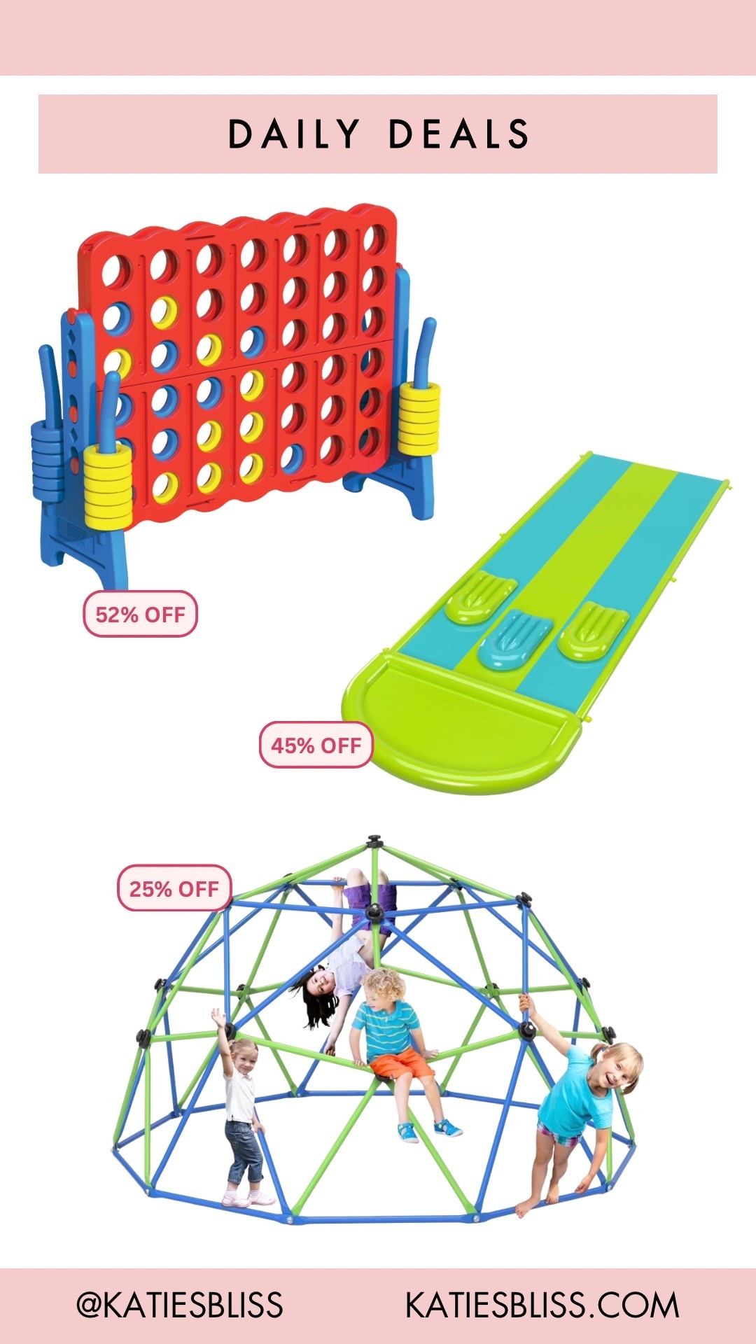 Daily deals ✨

Walmart. Deal. Sale. Markdown. Rollback. Outdoor. Toys. Kids. Water. Summer. 



#LTKKids #LTKSaleAlert