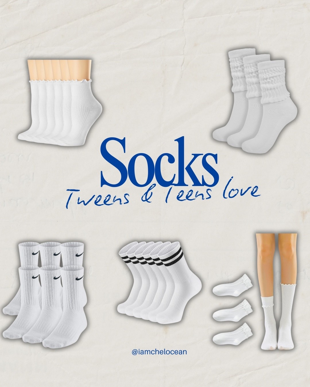 Socks teens and tweens love to wear 

#LTKmomlife #LTKHoliday