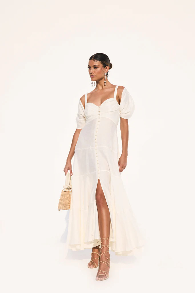 MINA DRESS - OFF WHITE | Cult Gaia - US