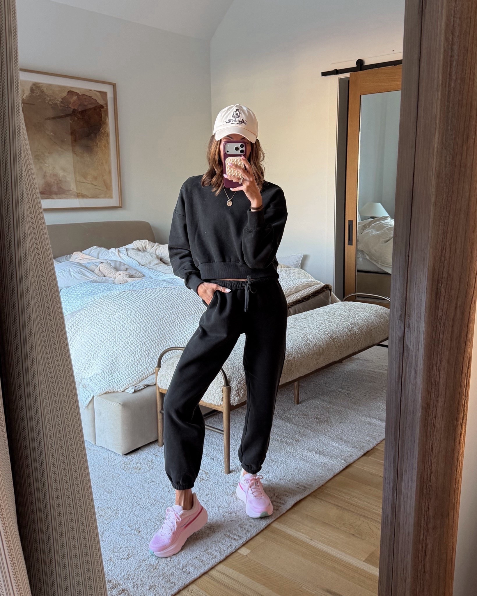 such an adorable and insanely soft sweat set from vuori! 😍 runs a little small  / i sized up to a small 

#LTKmomlife #LTKootd