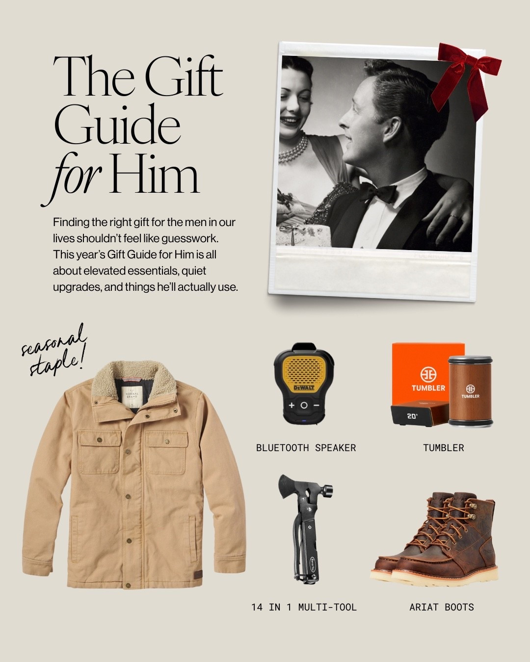 The Well-Designed Gift Guide for Him — all 15 curated picks linked here ✨
Elevated essentials, quiet upgrades, and things he’ll actually use (not just tuck away in a drawer).

Browse the full holiday lineup at KaraLayne.com/blog 🖤 

#LTKCyberWeek #LTKGiftGuide #LTKHoliday