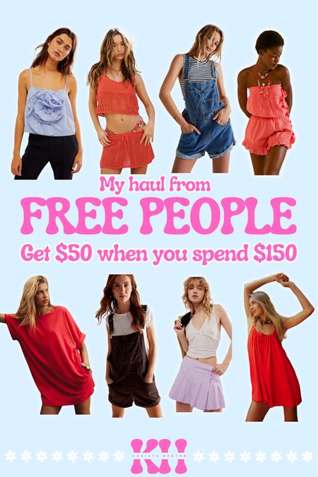 My recent free people haul!! And look at that!! A REALLY good deal!! Spend $150 and get $50

Free people, women’s fashion, women’s clothes, women’s styles, trending, sale alert

#LTKsalealert #LTKitbag #LTKSeasonal