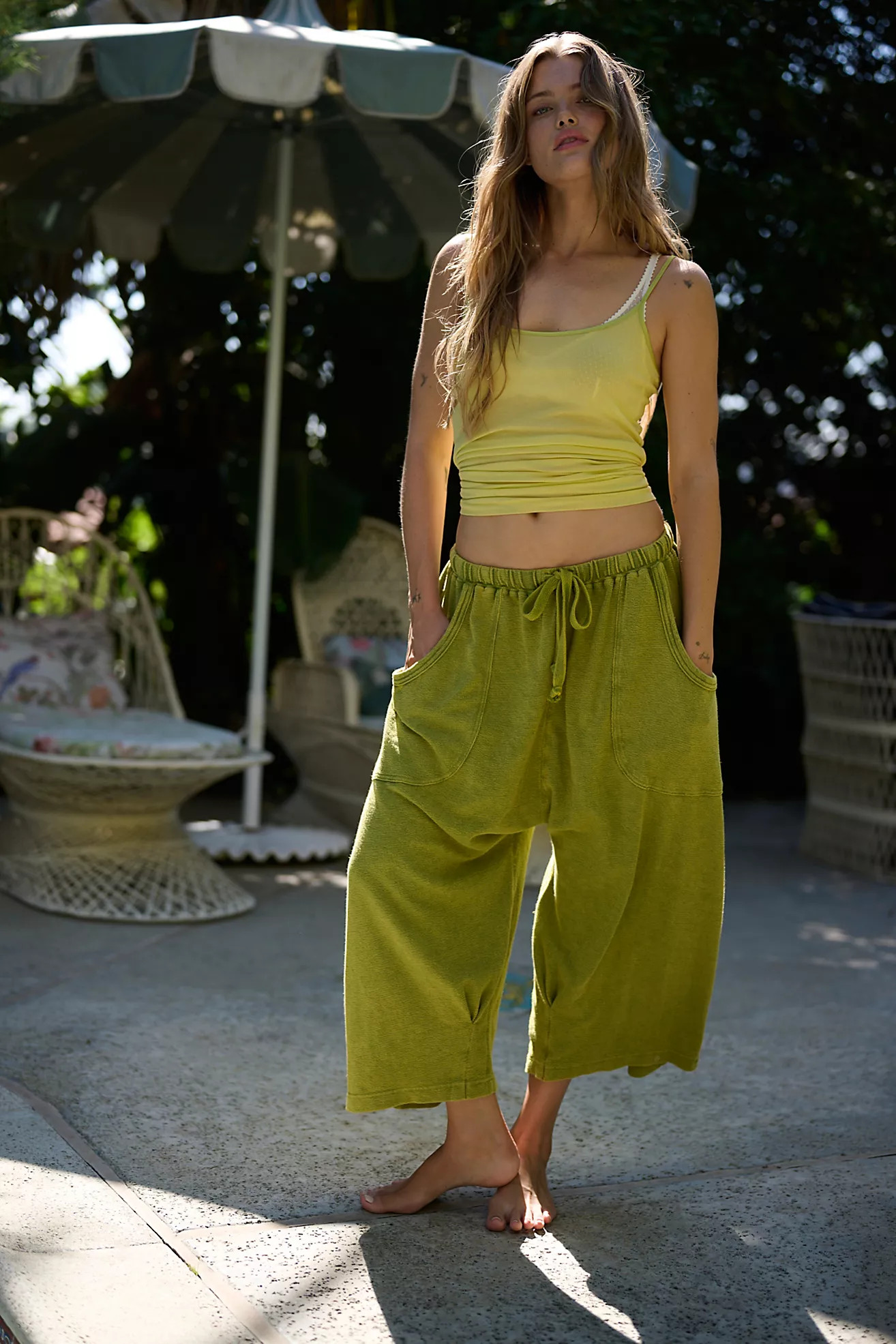 Staycation Terry Harem Lounge Pants | Free People (Global - UK&FR Excluded)