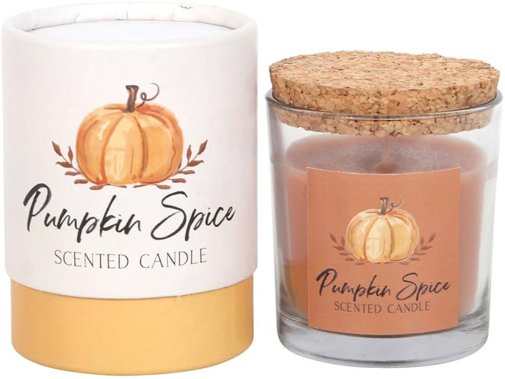 Pumpkin Spice Scented Candle - Large Size, Long-Lasting Fragrance, Perfect for Relaxation and Amb... | Amazon (UK)