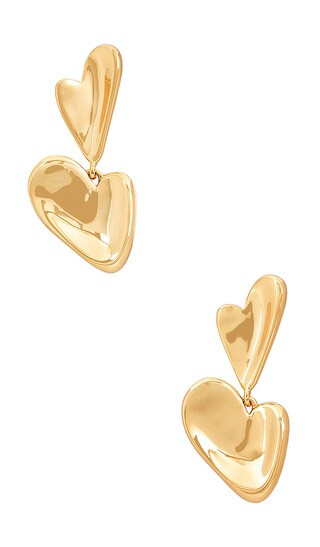Layla Drop Earrings in Gold | Revolve Clothing (Global)