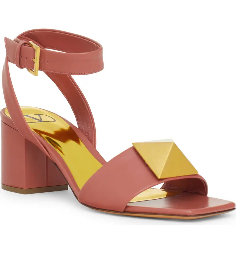 Valentino Garavani One Stud Ankle Strap Sandal | Nordstrom | Nordstrom