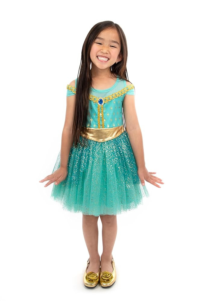 Little Adventures Oasis Princess Party Dress Up Costume - Machine Washable Child Pretend Play Par... | Amazon (US)