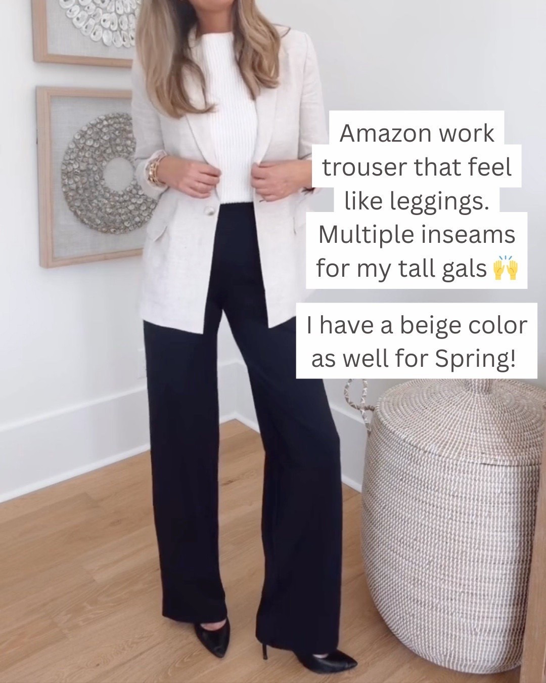 Amazon work trousers that feel like leggings 🙌🏻🙌🏻



#LTKSeasonal #LTKdayinmylife #LTKootd