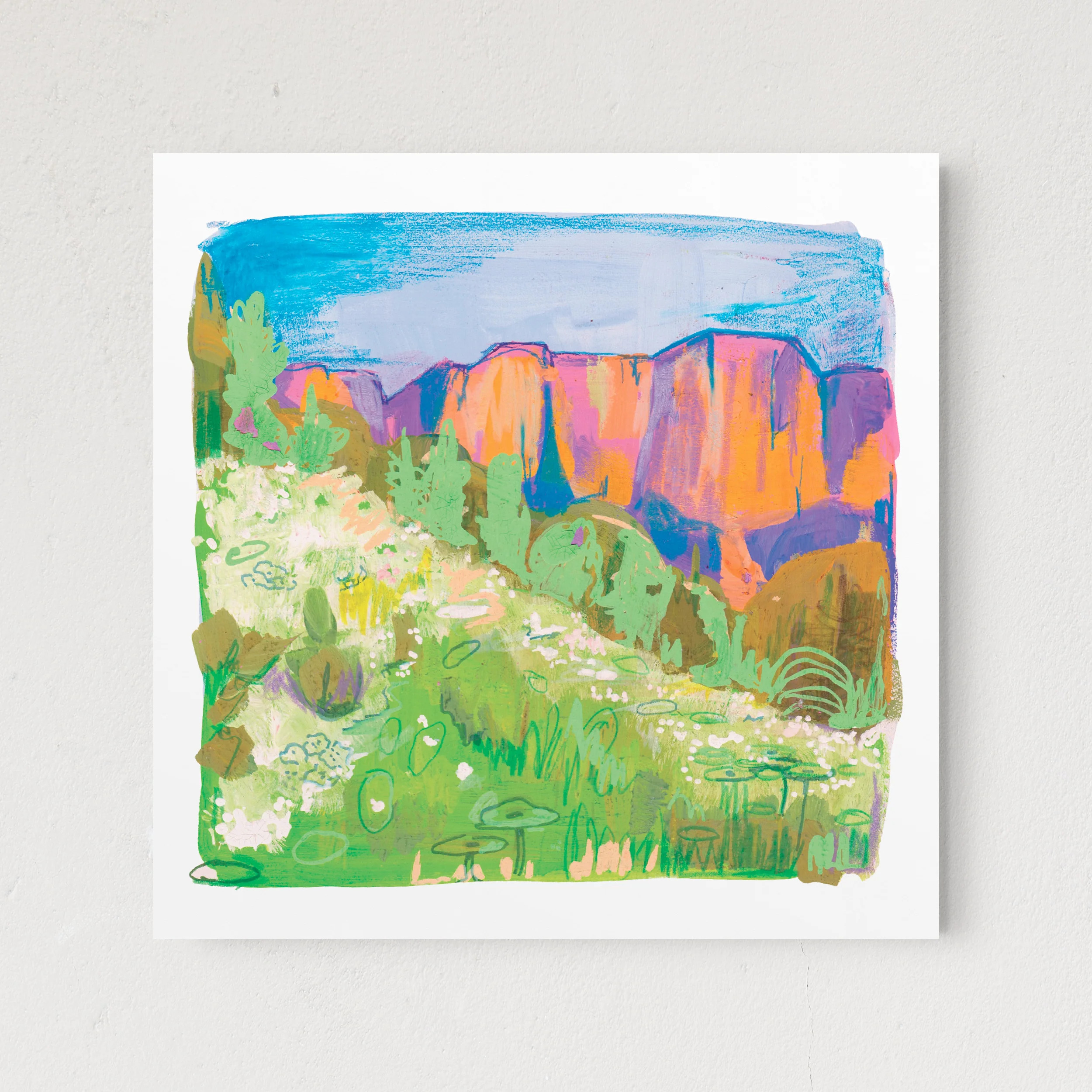 Mountain View | The Crafted Prints