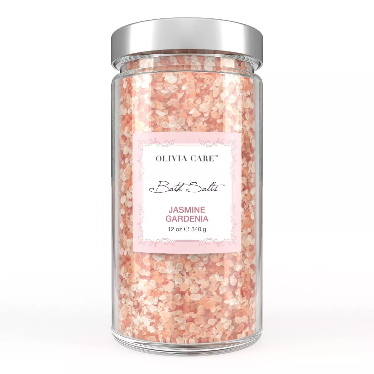 Olivia Care Floral Jasmine Gardenia Bath Salts - 12oz | Target