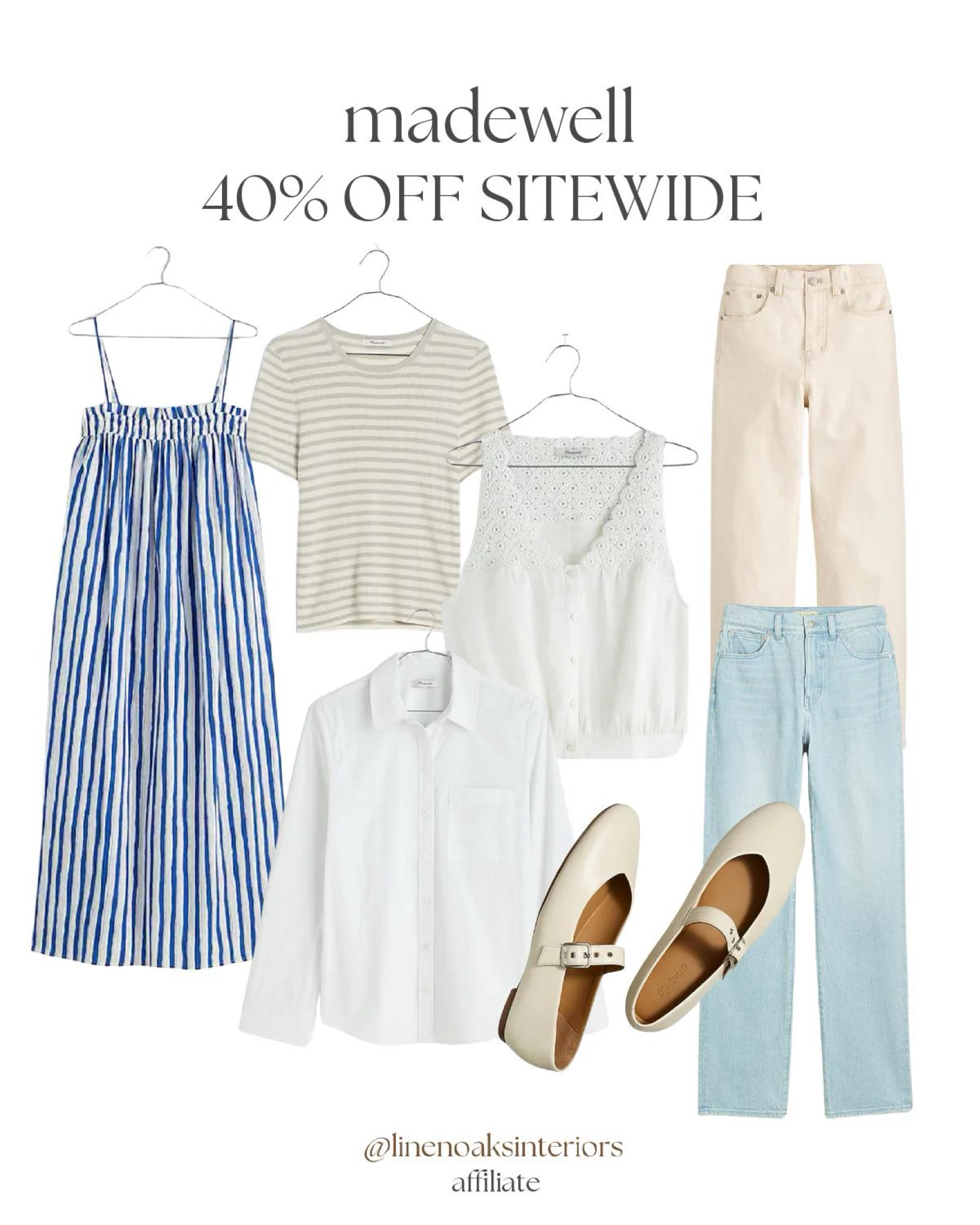 40% off at Madewell this weekend! So many great elevated basics!