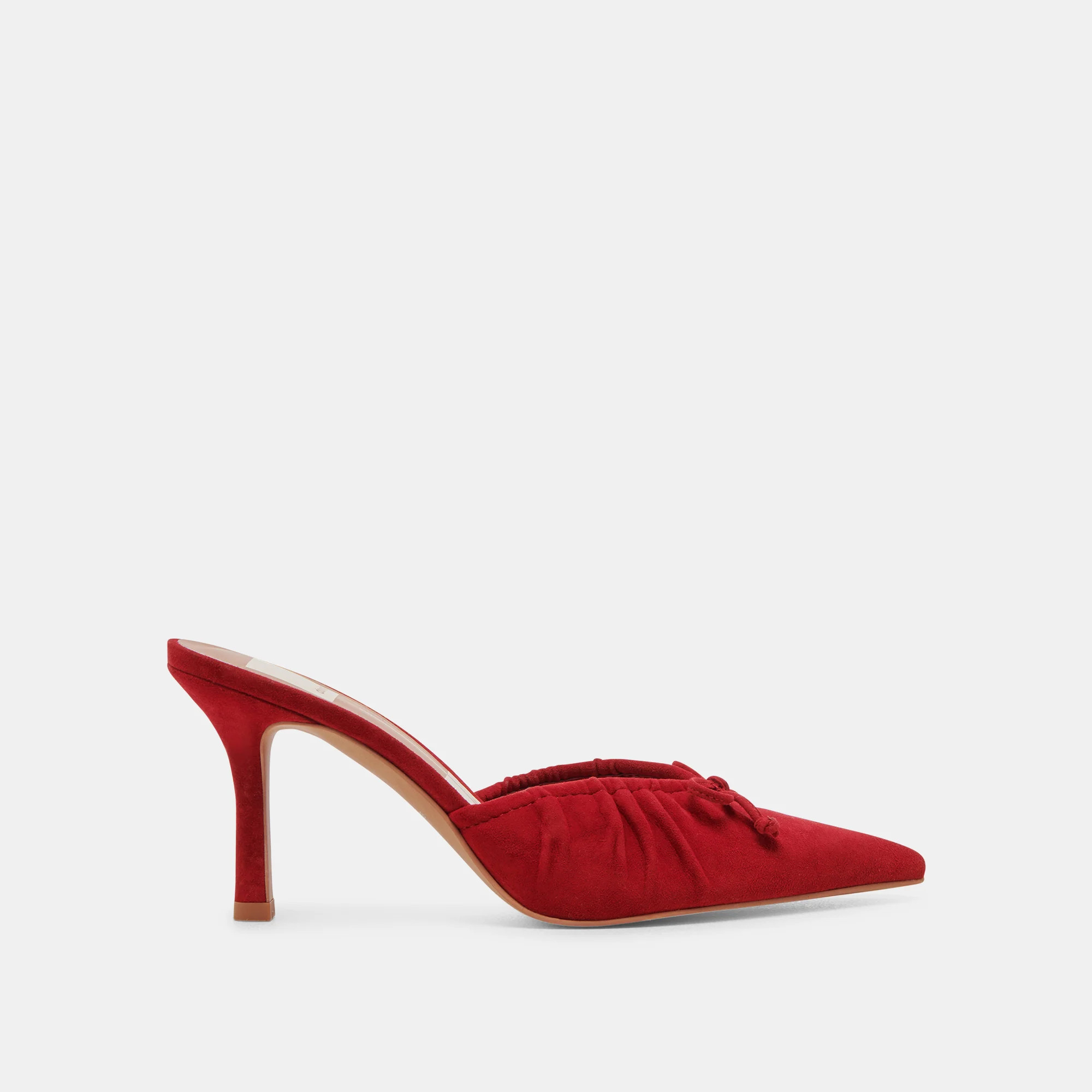 Kairi Heels Crimson Suede | DolceVita.com