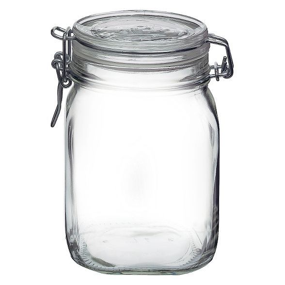 Fido 1 Liter Clamp Jar - Clear - Bormioli Rocco | Target